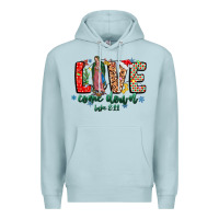 Blue Mist Love ComeDown Luke 2.11-2 Premium Hoodie - CowhideDigitalArt