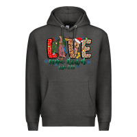 Charcoal Heather Love ComeDown Luke 2.11-2 Premium Hoodie - CowhideDigitalArt