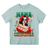 Arona Mama Chingona Skull Heavy Core Tee - texasbilliewilder