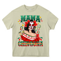 Mossy Mama Chingona Skull Heavy Core Tee - texasbilliewilder