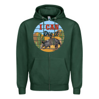 Sports Green i can dig it armadillo Zipper Hoodie - BarkalooDesign