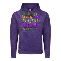Cloud Purple Mardi Gras squad Vintage Hoodie - FaDigitalArtStudio