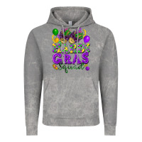 Cloud Rock Mardi Gras squad Vintage Hoodie - FaDigitalArtStudio