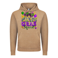 Vintage Coffee Mardi Gras squad Vintage Hoodie - FaDigitalArtStudio