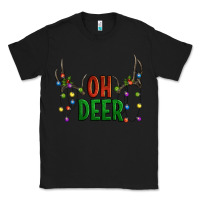 Black Oh deer christmas Classic Tee - Artiststas