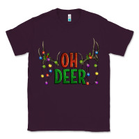 Plum Oh deer christmas Classic Tee - Artiststas