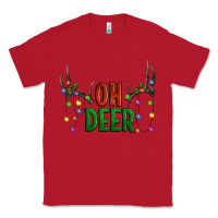 Red Oh deer christmas Classic Tee - Artiststas