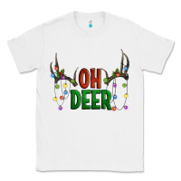 White Oh deer christmas Classic Tee - Artiststas