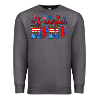 Charcoal Heather all american mimi Premium Sweatshirt - AdoDesignShop