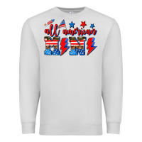 Dove Grey all american mimi Premium Sweatshirt - AdoDesignShop