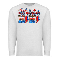 Oatmeal Heather all american mimi Premium Sweatshirt - AdoDesignShop