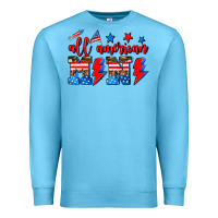Ocean Blue all american mimi Premium Sweatshirt - AdoDesignShop