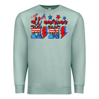 Seafoam all american mimi Premium Sweatshirt - AdoDesignShop
