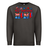 Smoke all american mimi Premium Sweatshirt - AdoDesignShop