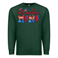 Sports Green all american mimi Premium Sweatshirt - AdoDesignShop