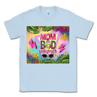 Dusty Blue mom bod summer Classic Tee - TumblerDesignByShophia