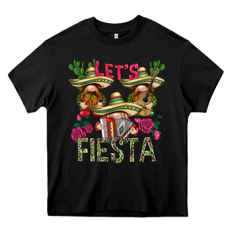 Let's Fiesta With Gnomes Heavy Core Tee by NancyCooperArtShop | Teevron