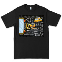 Black i'm a bus driver school bus black Premium Tee - TumblerDesignByShophia