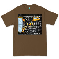 Cacao i'm a bus driver school bus black Premium Tee - TumblerDesignByShophia