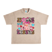 French Oak hogs and kisses pig  olivia Urban Heavy Tee - OliviaCreatesArt