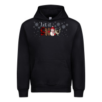 Black Christmas let it snow Urban Hoodie - JahusDesignShop