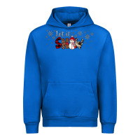 Cobalt Christmas let it snow Urban Hoodie - JahusDesignShop