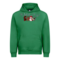 Emerald Christmas let it snow Urban Hoodie - JahusDesignShop