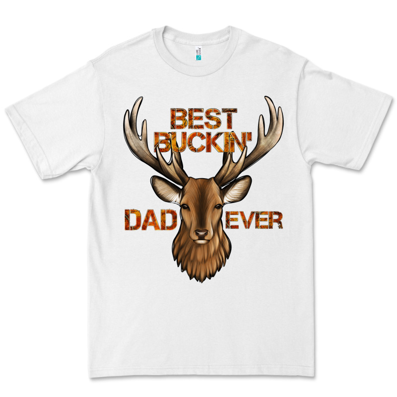 Best Buckin' Dad Ever Deer Premium Tee by Jasminsmagicworld | Teevron