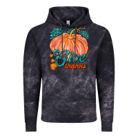 Cloud Black Give Thanks Vintage Hoodie - FaDigitalArtStudio