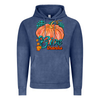 Vintage Denim Give Thanks Vintage Hoodie - FaDigitalArtStudio