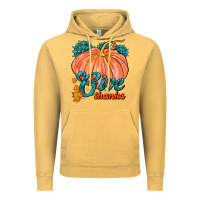 Vintage Mustard Give Thanks Vintage Hoodie - FaDigitalArtStudio