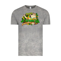 Cloud Rock St. Patrick's Day cat Vintage Tee - HowdyJamesFarm