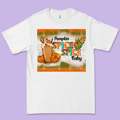 Pumpkin Spice Spice Baby Premium Tee Designed By Tumblerdesignbyshophia