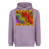 Lavender pride sunflower  rainbow leopard Heavyweight Hoodie - AdoDesignShop