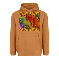 Meerkat pride sunflower  rainbow leopard Heavyweight Hoodie - AdoDesignShop