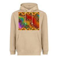 Mushroom pride sunflower  rainbow leopard Heavyweight Hoodie - AdoDesignShop