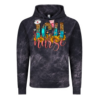 Cloud Black Western ICU Intensive Care Unit Nurse Vintage Hoodie - FaDigitalArtStudio