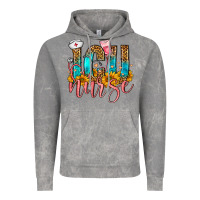 Cloud Rock Western ICU Intensive Care Unit Nurse Vintage Hoodie - FaDigitalArtStudio