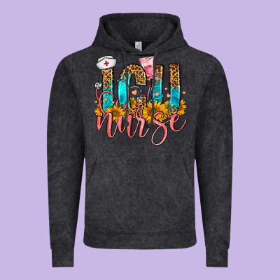 Western Icu Intensive Care Unit Nurse Vintage Hoodie Designed By Fadigitalartstudio