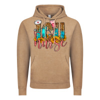 Vintage Coffee Western ICU Intensive Care Unit Nurse Vintage Hoodie - FaDigitalArtStudio