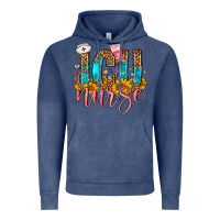 Vintage Denim Western ICU Intensive Care Unit Nurse Vintage Hoodie - FaDigitalArtStudio