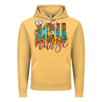 Vintage Mustard Western ICU Intensive Care Unit Nurse Vintage Hoodie - FaDigitalArtStudio