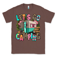 Chestnut let's go camping Classic Tee - RanaPortraitStore