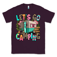 Plum let's go camping Classic Tee - RanaPortraitStore
