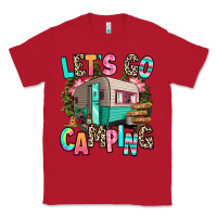 Red let's go camping Classic Tee - RanaPortraitStore