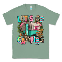 Sage let's go camping Classic Tee - RanaPortraitStore