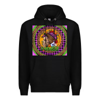Black momster halloween momlife Premium Hoodie - Jasminsmagicworld