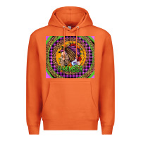Carrot momster halloween momlife Premium Hoodie - Jasminsmagicworld