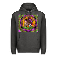 Charcoal Heather momster halloween momlife Premium Hoodie - Jasminsmagicworld