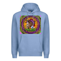 Colony Blue momster halloween momlife Premium Hoodie - Jasminsmagicworld